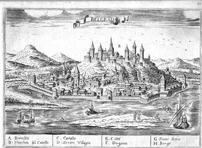 Panorama Beograda sredinom 16. veka